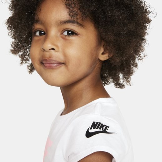 Bluzka dziewczęca Nike z nadrukami 