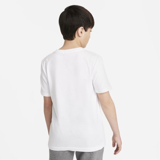T-shirt dla dużych dzieci (chłopców) Jordan - Biel Jordan S Nike poland