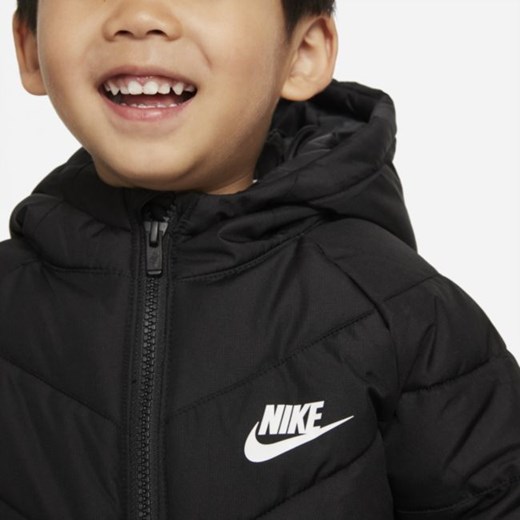 Kurtka puchowa dla małych dzieci Nike Sportswear - Czerń Nike 40 Nike poland