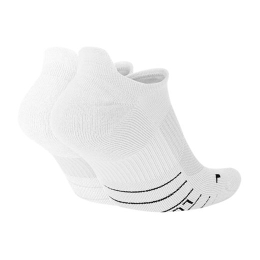 Skarpety biegowe do kostki Nike Multiplier (2 pary) - Biel Nike L Nike poland