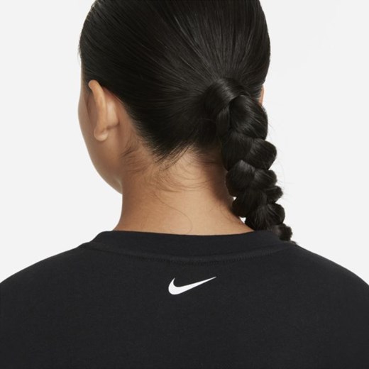 Bluza dresowa dla dużych dzieci (dziewcząt) Nike Sportswear - Czerń Nike XS Nike poland