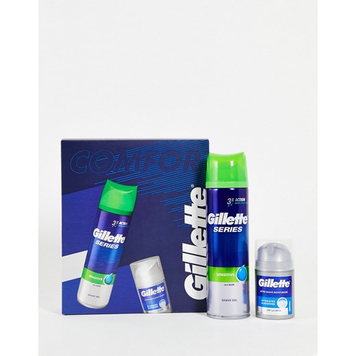 Gillette – Skinguard – Zestaw podarunkowy: maszynka do golenia i żel-Brak koloru Gillette No Size Asos Poland
