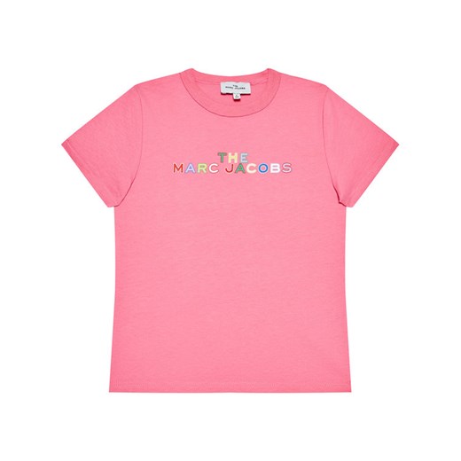 T-Shirt W15543 S Różowy Regular Fit The Marc Jacobs 10Y okazja MODIVO
