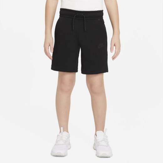 Spodenki dla dużych dzieci (chłopców) Nike Sportswear Tech Fleece - Czerń Nike XL Nike poland
