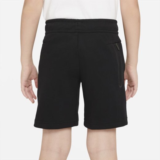 Spodenki dla dużych dzieci (chłopców) Nike Sportswear Tech Fleece - Czerń Nike XS Nike poland