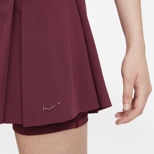 Damska spódnica do tenisa o standardowym kroju Nike Club Skirt - Czerwony Nike M Nike poland