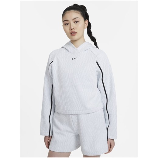Bluza damska biała Nike w sportowym stylu 