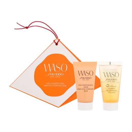 Shiseido Waso Hello Moisture Mini Kit Hydration Krem Do Twarzy Na Dzień 30Ml Shiseido okazja makeup-online.pl