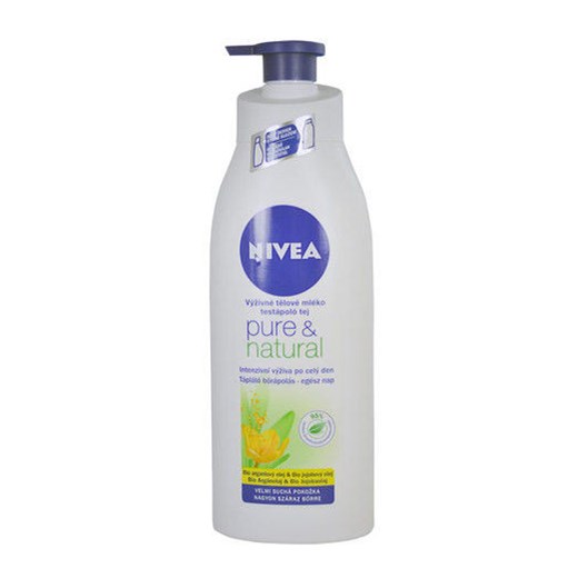 Nivea Pure & Natural Body Milk 250ml W Balsam e-glamour bialy Body