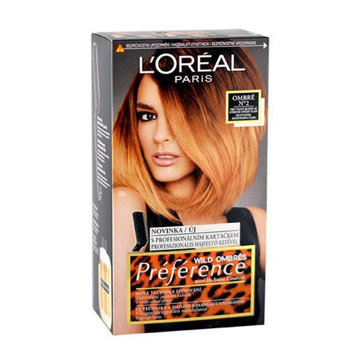 L´Oreal Paris Préférence Wild Ombrés Hair Colour 1szt W Farba do włosów Ombré No.2 e-glamour brazowy farby do włosów