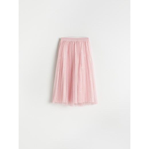 Spódnica dziewczęca różowa Reserved 