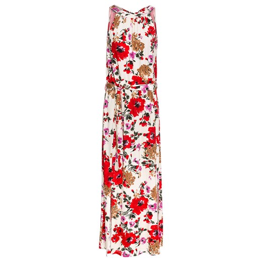 Długa sukienka w kwiaty | bonprix 48/50 okazyjna cena bonprix