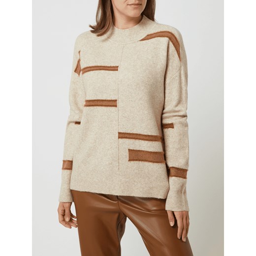 Sweter z domieszką wełny Betty & Co Grey 36 Peek&Cloppenburg