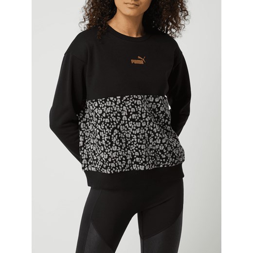 Bluza o kroju relaxed fit ze wstawką w kontrastowym kolorze Puma S Peek&Cloppenburg 