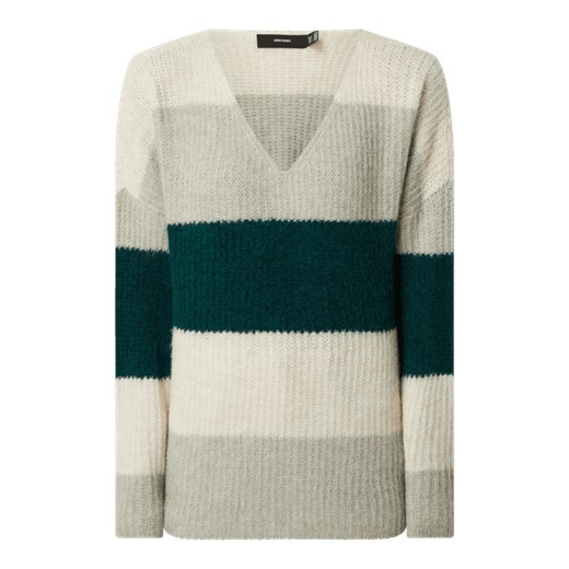 Sweter o kroju oversized z dodatkiem streczu model ‘Julie’ Vero Moda S Peek&Cloppenburg 