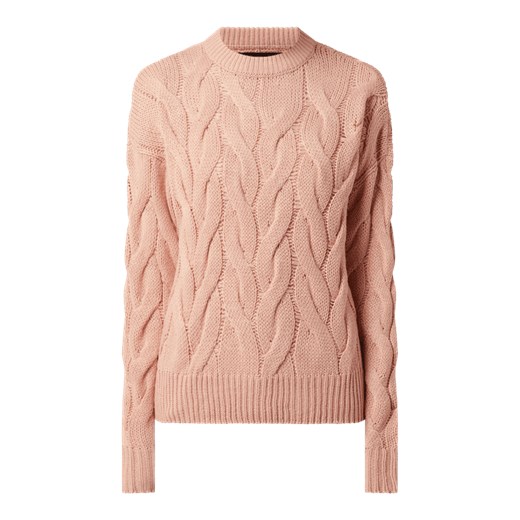 Sweter damski Vero Moda różowy casualowy 