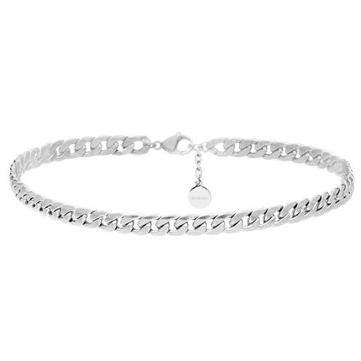 Choker łańcuch pancerka ze stali szlachetnej ze sklepu manoki.pl w kategorii Łańcuszki - zdjęcie 126521481