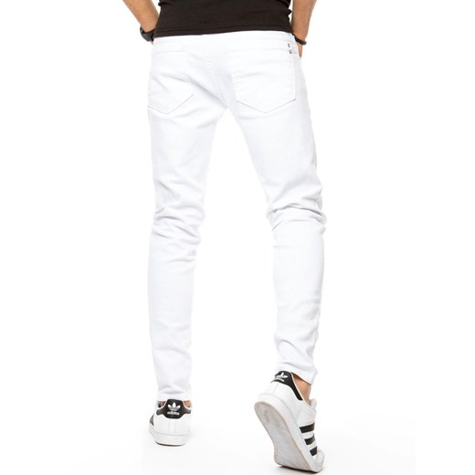 Spodnie męskie jeansowe białe Dstreet UX3147 Dstreet 36 DSTREET
