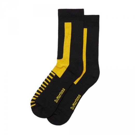 Skarpety Dr. Martens DOUBLE DOC SOCKS Black Yellow AC742017 Dr. Martens M/L wyprzedaż Martensy.pl