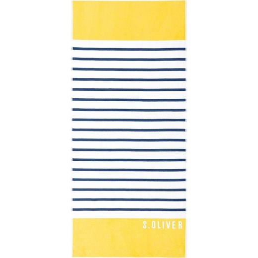 ręcznik s.oliver 3706 granatowo-żółty ze sklepu Royal Shop w kategorii Ręczniki - zdjęcie 126584844