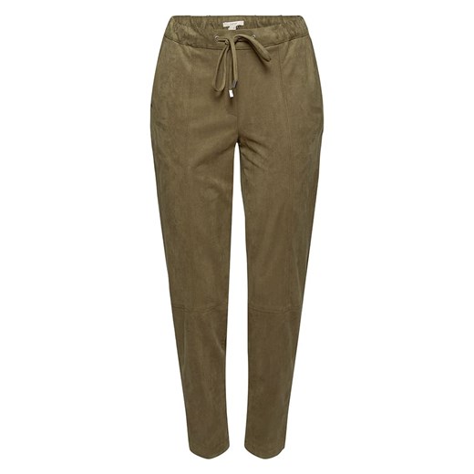 Spodnie w kolorze khaki ze sklepu Limango Polska w kategorii Spodnie damskie - zdjęcie 126590892