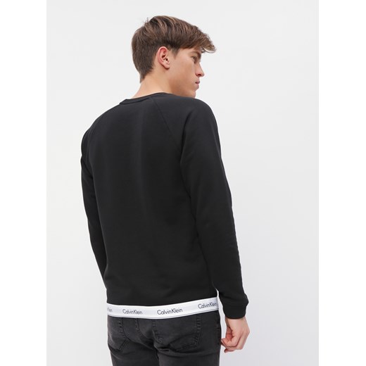 Calvin Klein czarna bluza męska Sweatshirt - M Calvin Klein M Differenta.pl