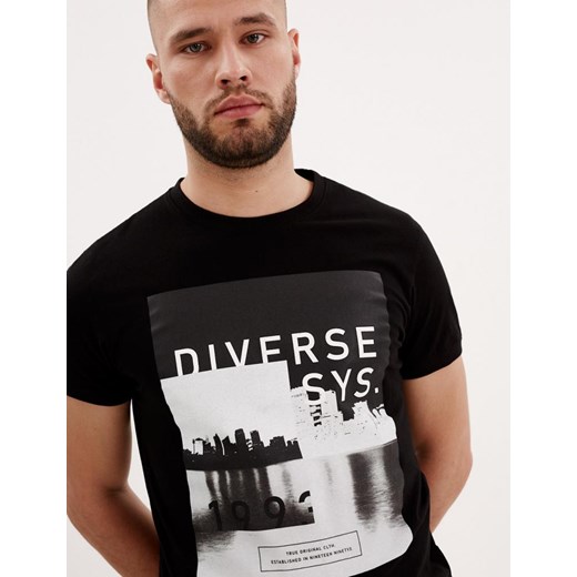 Koszulka JACKAL XV A Czarny S Diverse L promocyjna cena Diverse