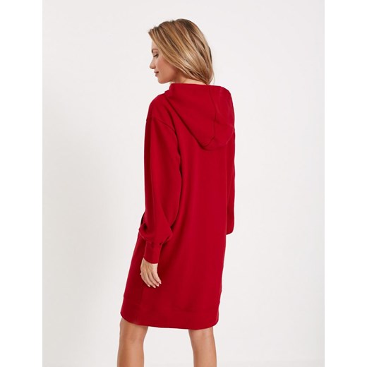 Sukienka OLVO Czerwony XS Diverse M promocyjna cena Diverse