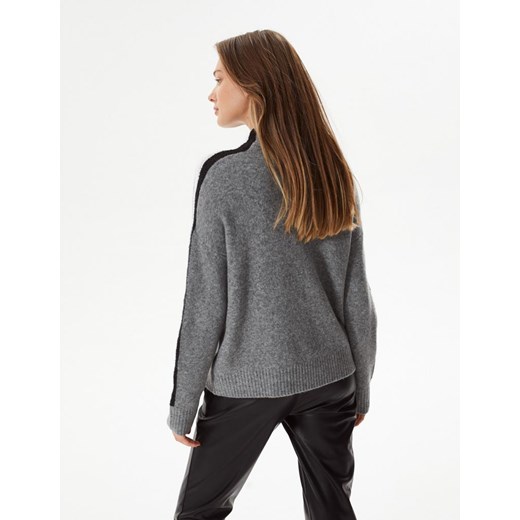 Sweter OFI C. Szary Melanż XS Diverse M Diverse