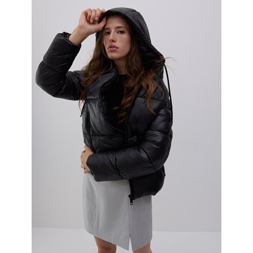 Reserved - Kurtka z wypełnieniem z recyklingu - Czarny Reserved 36 Reserved