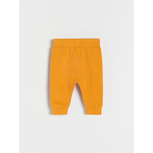 Reserved - Bawełniane spodnie dresowe - Pomarańczowy Reserved 62 Reserved