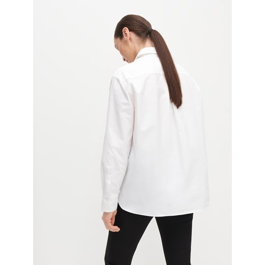 Reserved - PREMIUM Koszula z bawełny organicznej - Biały Reserved 38 Reserved