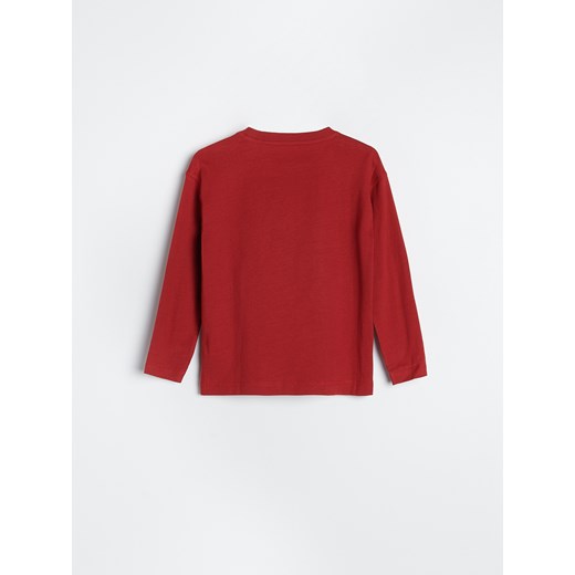 Reserved - Bluza ze świątecznym motywem - Czerwony Reserved 134 Reserved