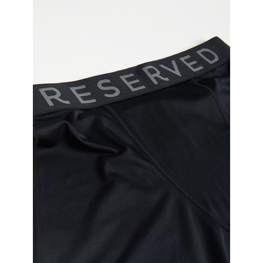 Reserved - ACTIVEWEAR Legginsy sportowe - Czarny Reserved L Reserved