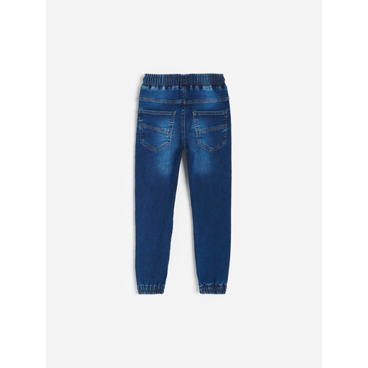 Reserved - Jeansy Jogger - Granatowy Reserved 122 Reserved