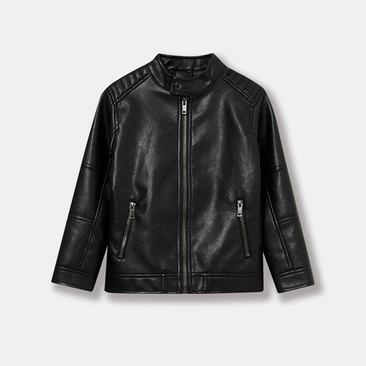 Sinsay - Kurtka biker - Czarny Sinsay 134 Sinsay