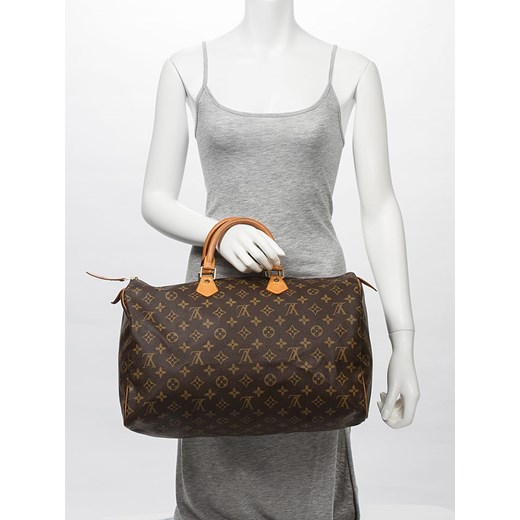 Torebka "Speedy 40" w kolorze brązowym - 40 x 24 x 19 cm Louis Vuitton onesize Limango Polska