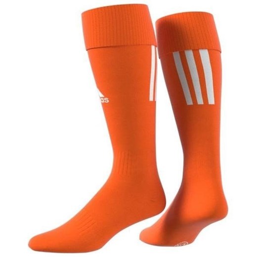 Getry Piłkarskie Adidas Santos Sock CV8105 Pomarańczowe wyprzedaż Bagażownia.pl