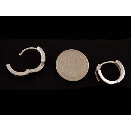 Kolczyki srebrne cyrkonia k1100 - 2,8 g. Falana Falana okazyjna cena