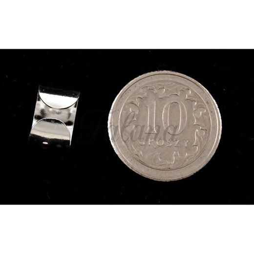Nausznica srebrna gładka srebro 925 k1892 - 0,4g. Falana Falana