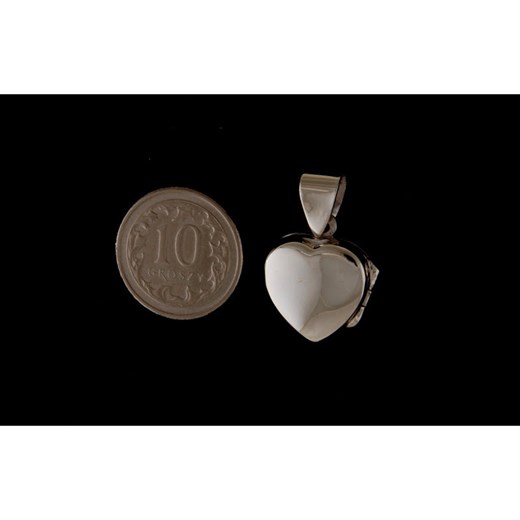 Wisiorek srebrny otwierane serce małe w0247 - 2,7g. Falana Falana