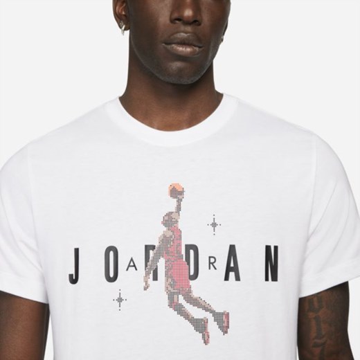 Męski T-shirt z krótkim rękawem Jordan Brand Holiday - Biel Jordan 2XL Nike poland