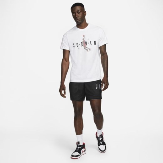 Męski T-shirt z krótkim rękawem Jordan Brand Holiday - Biel Jordan S Nike poland
