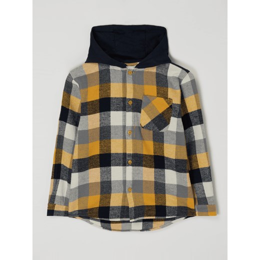 Koszula flanelowa z bawełny ekologicznej model ‘Siramme’ Name It 98 Peek&Cloppenburg