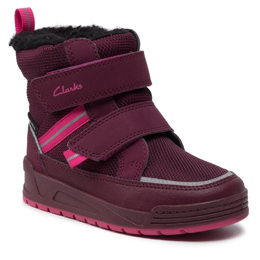 Buty zimowe dziecięce Clarks śniegowce 