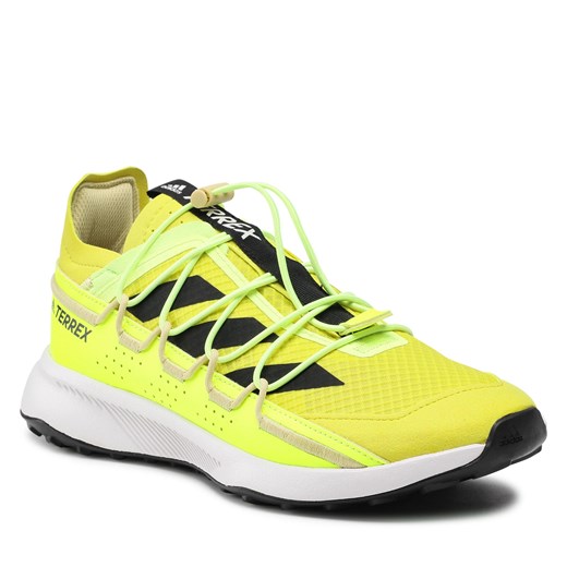 Buty sportowe męskie Adidas sznurowane żółte 