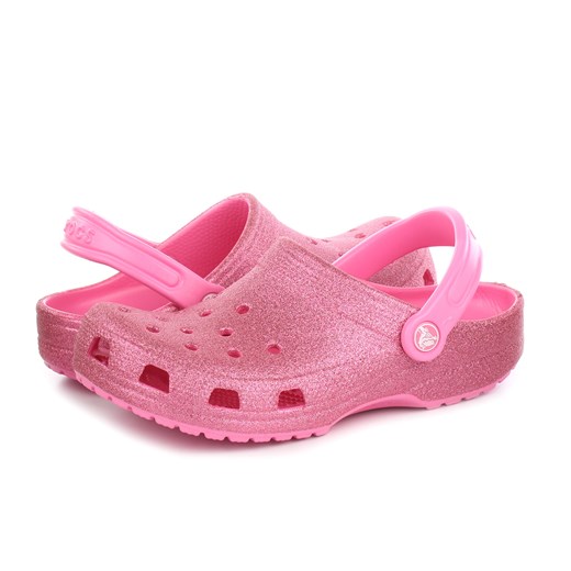 Crocs Damskie#Dziecięce Classic Glitter Clog K Crocs 37.5 okazyjna cena Office Shoes Polska
