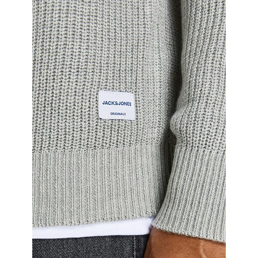Sweter "Andreas" w kolorze szarym Jack & Jones XL wyprzedaż Limango Polska