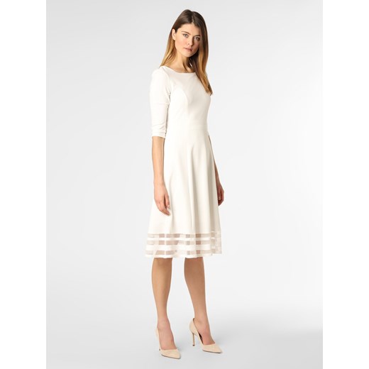 Paradi Sukienka damska Kobiety Sztuczne włókno biały jednolity ze sklepu vangraaf w kategorii Sukienki - zdjęcie 126909033