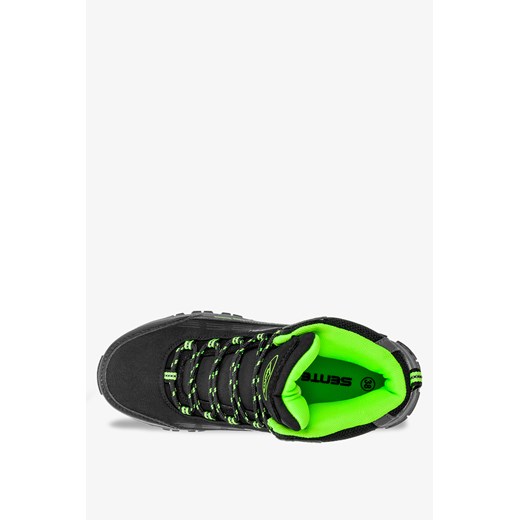 Czarne buty trekkingowe sznurowane unisex softshell Casu B2005-2 Casu 41 promocja Casu.pl